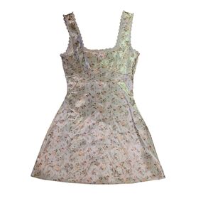 Floral Sleeveless Mini Dress By Princess Polly Size 2